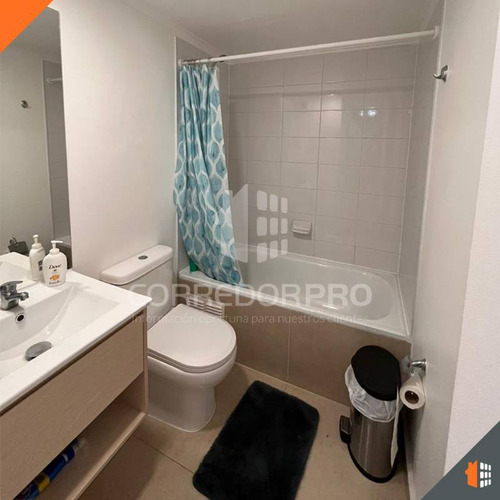 Depto De 2d+1b+terraza Y Estc. Cerca A Metro El Parrón