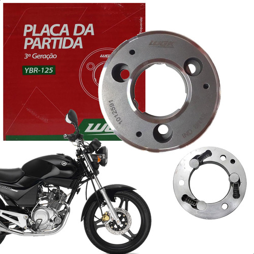 Placa Partida 3º Geração Yamaha Ybr 125 2007