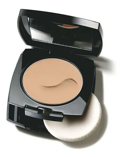 Avon True Color Base Compacta Múltipla Ação Bege Médio 9g