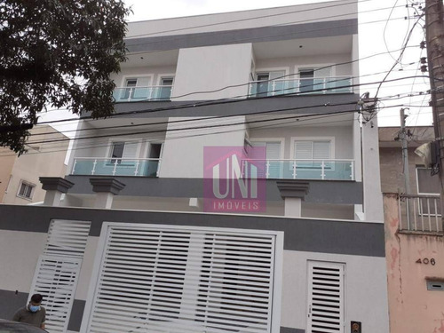 Apartamento Com 2 Dormitórios À Venda, 59 M² Por R$ 355.000,00 - Campestre - Santo André/sp - Ap1922