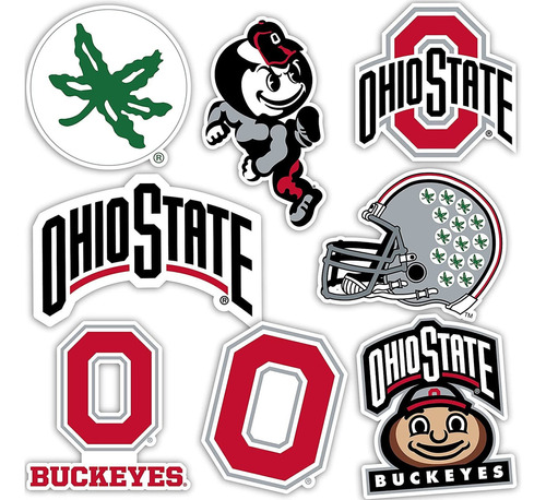 The Ohio State University Osu Buckeyes Sticker Vinyl Decal L