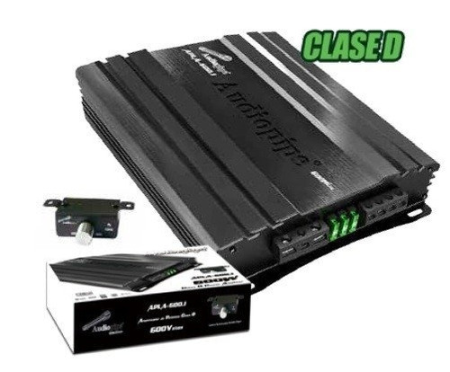 Imagen 1 de 1 de Potencia Audiopipe Apla600.1 De 600w Monoblock Amplificador Color Negro