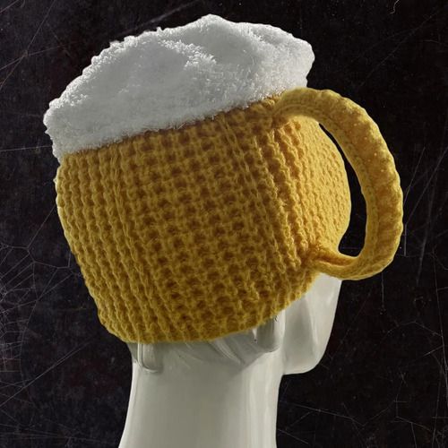 Caneca De Cerveja Beanie Hat Design
