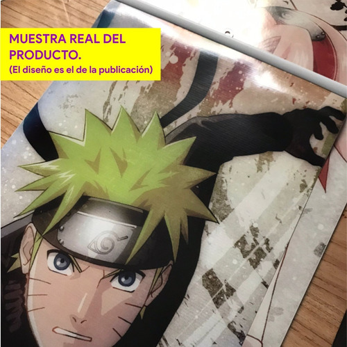 Imagen 2 de 4 de Lona De Uzumaki Naruto En Stock - Animeras