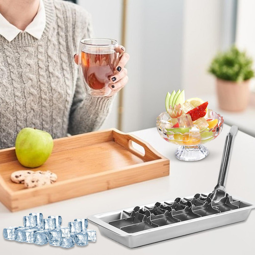 Bandejas De Hielo Para Congelador Molde Para Hacer Cubitos D