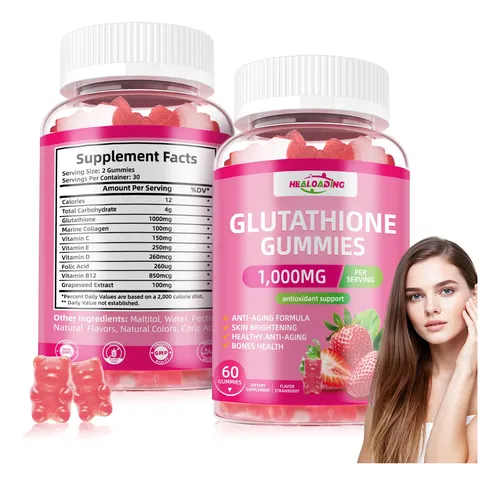 Healoading Suplemento De Glutation Gomitas De Colageno: L-gl