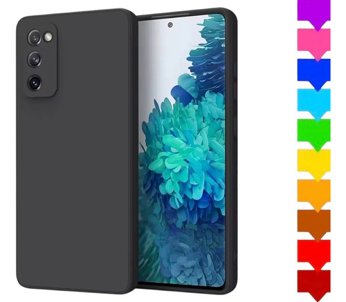 Capa Capinha Compatível Com Galaxy S20 Fe Silicone Premium