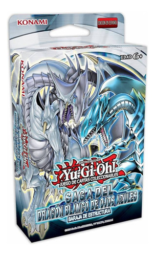 Yugioh! Baraja Saga Dragon Blanco De Ojos Azules / Español 