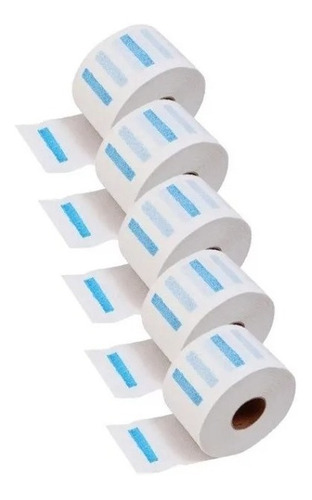 Gola Higiênica Branca Kit 5 Rolos Com 100 Unidades Cada