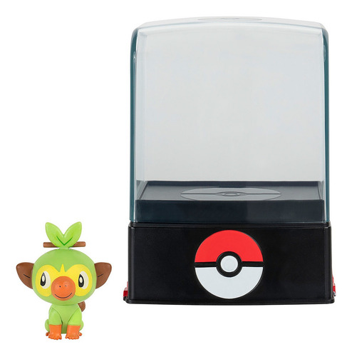 Pokemon - Figuras De Batalha 4cm Com Case - Grookey
