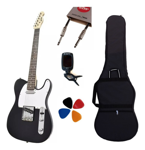 Guitarra Electrica Telecaster Newen + Funda Cable Afinador