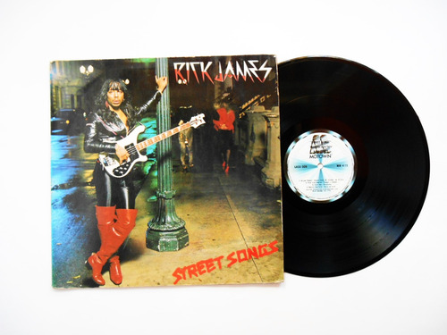 Rick James Street Songs Lp Vinilo Original Colombia 1981