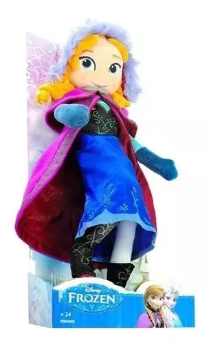 Boneca de Pelúcia Anna Frozen Disney 50cm - Long Jump LJP1435 - Pelúcia -  Magazine Luiza