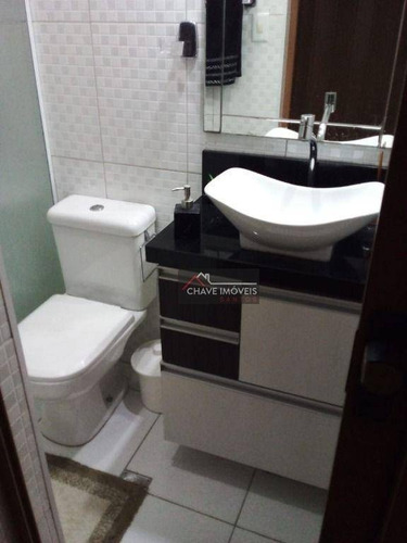 Imagem 8 de 9 de Apartamento À Venda, 45 M² Por R$ 205.000,00 - Aparecida - Santos/sp - Ap3141