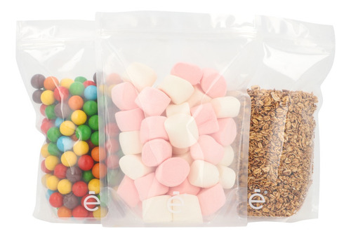 Bolsa Stand Up Pouch 800gr Con Zipper Transparente 400pzs