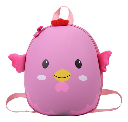 Mochila Animalito Huevito Kawaii Linda Lonchera Kinder Viaje