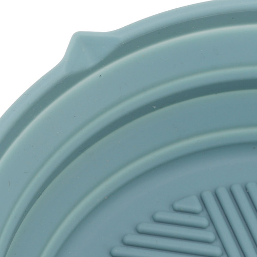 2 Uds Freidora Con Revestimiento De Silicona Olla Plegable