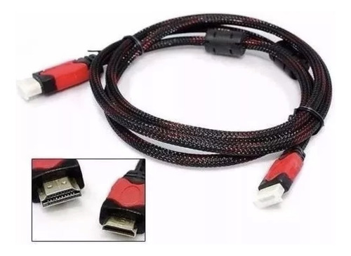 Cable Hdmi Doble Filtro 3 Mts