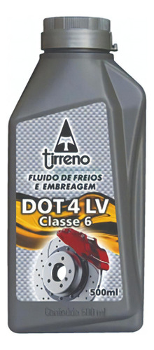 Fluido Para Freio E Embreagem Dot 4lv Classe 6 Tirreno