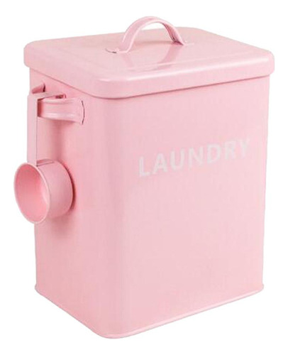 1 Unidad Caja De Almacenamiento De Lavandería-rosa