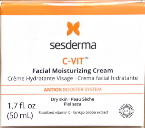 Crema Facial Hidratante Sesderma C-vit 50 Ml