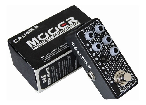 Pedal Guitarra Pré Amp Mooer M008 Cali Mk3 Mesa Boogie Mk3