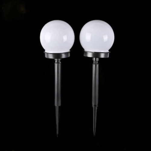 4pcs Bola Estilo Led Jardim Caminho Solar Lâmpada Spot Luz