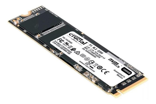 Imagen 2 de 2 de Disco sólido SSD interno Crucial CT1000P1SSD8 1TB