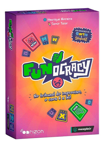 Funocracy - Meeplebr Jogos De Tabuleiro