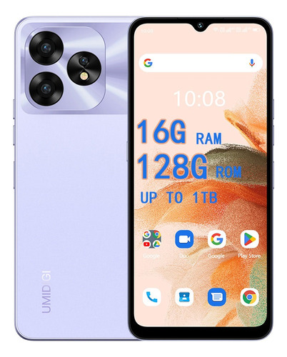 Umidigi A15c, 16g Ram 128gb Rom 5000mah 50mp 4g 6.7inch, De