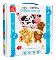 Comprar Quebra Cabeça Infantil De Madeira Meu Primeiro Quebra Cabeça
