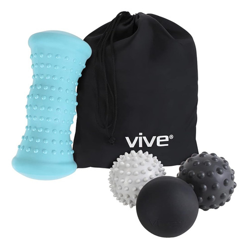 Vive Massage Ball Set (4 Piezas) - Kit De Terapia De Frío Ca