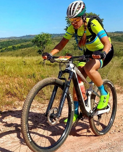 Imagem 2 de 5 de Bretelle Elite Forro Gel Ert Cycling Team Azul