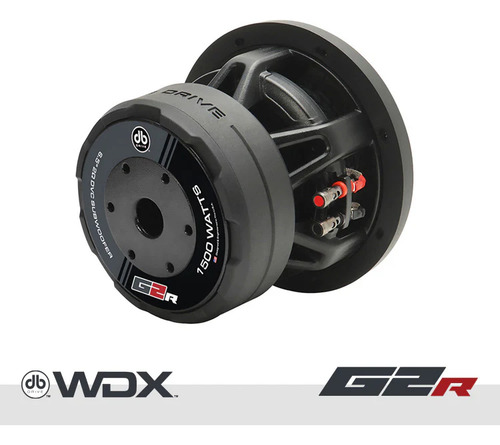 Subwoofer 6.5 PLG Dvc Wdx6.5g2r.4 Db Drive 1500w 4 Ohms
