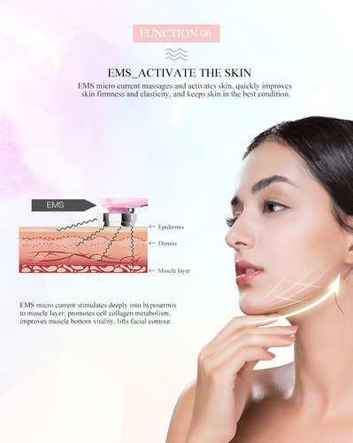 Masajeador De Belleza Para Rostro Y Ojos, Varita Para Cuidad