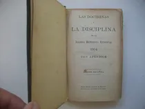 Comprar Doctrinas Y Disciplina De Iglesia Metodista Episcopal - 19