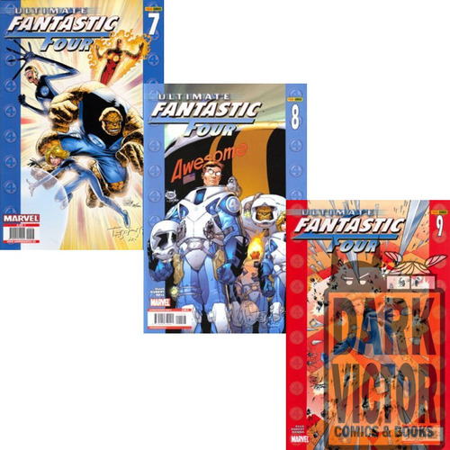 Ultimate Fantastic Four Zona-n Completo Panini Stock