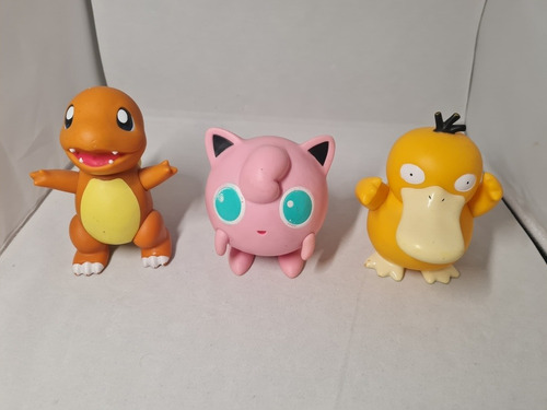 3 Figuras Pokemon Tommy Originales 12 Cm