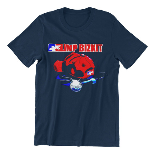 Camiseta Oficial Estampada Limp Bizkit Fred Durst Gorra