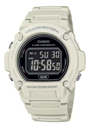 Reloj Casio W-219hc-8bv Cuarzo Hombre