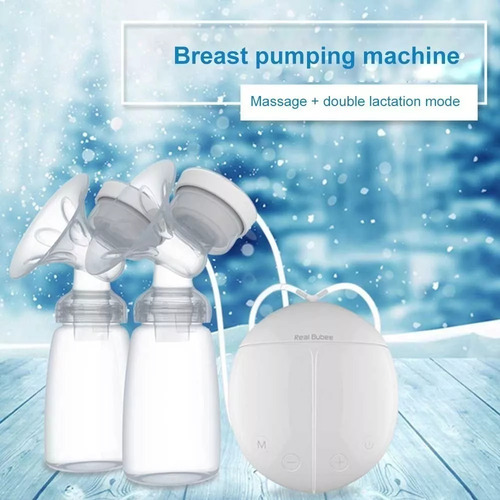 Extractor De Leche Eléctrico Doble Real Bubee