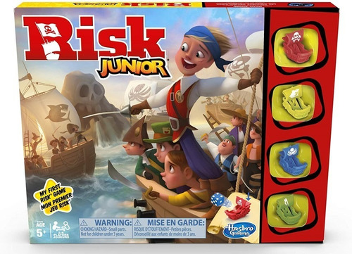 Risk Junior Game. Hasbro Gaming . Juego De Estrategia Niños