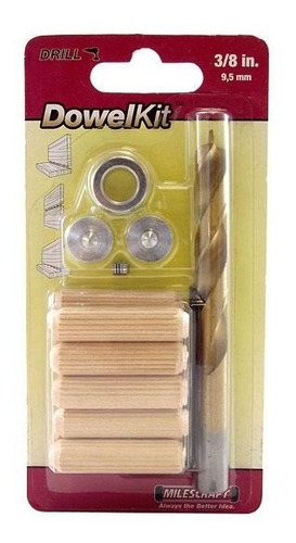 Imagen 2 de 3 de Centrador, Broca Y Tope Para Uniones De 3/8 PuLG 5339