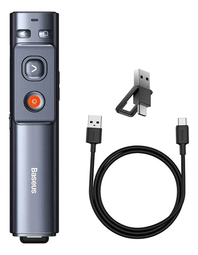Presentador Baseus Control Para Diapositivas Puntero Laser