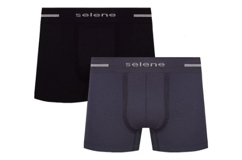 Boxer Selene Original Sem Costura Kit Com 10 Cuecas 1ª Linha