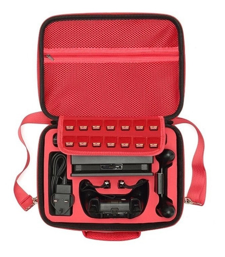 Imagen 4 de 7 de Maleta Bolso Nintendo Switch Oled + Lamina Mica De Vidrio