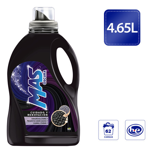 Mas detergente líquido oscura 4.65L