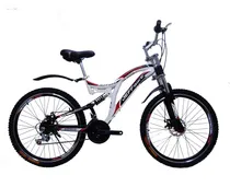 Comprar Bicicleta Doble Suspensión Frenos Disco Ejes Con Rodaje 18v