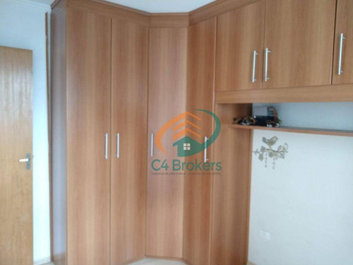 Apartamento Com 2 Dormitórios, 55 M² - Venda Por R$ 290.000,00 Ou Aluguel Por R$ 1.500,00/mês - Gopoúva - Guarulhos/sp - Ap3598
