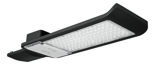 Luminario Suburbano Plano De Led 150 W, Volteck 48514 Carcasa Negro Luz Blanco Frío